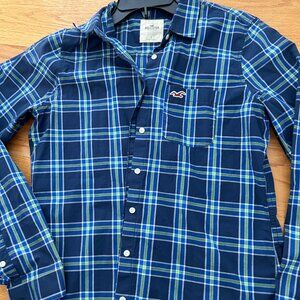 womens buttom up blouse from hollister